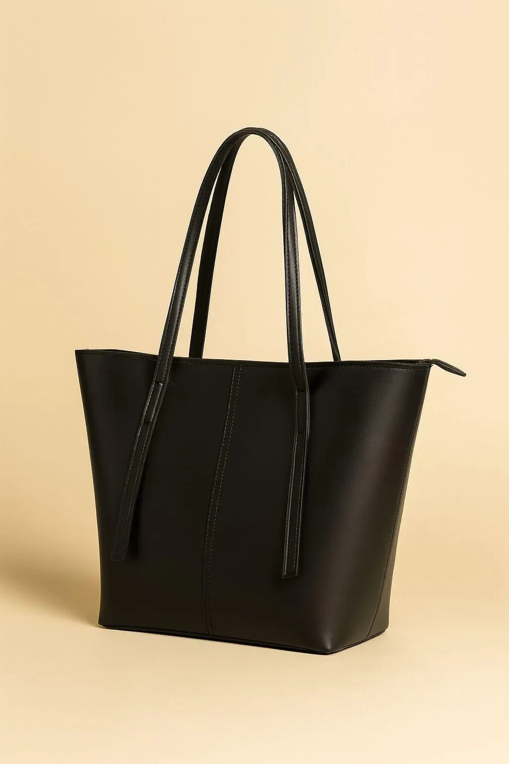 Women's Leather Plain Shoulder Bag