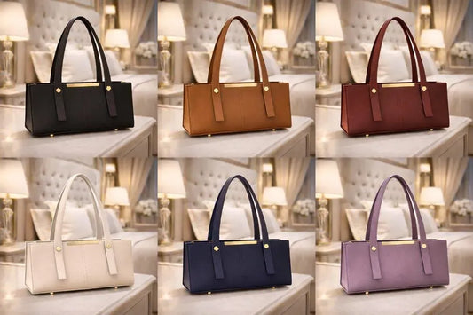 Brown Leather Shoulder Bag for Women