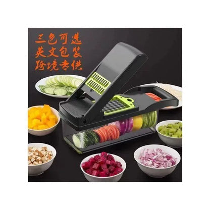 Multicolor Vegetable Slicer -Kitchen Essential for Style and Functionality