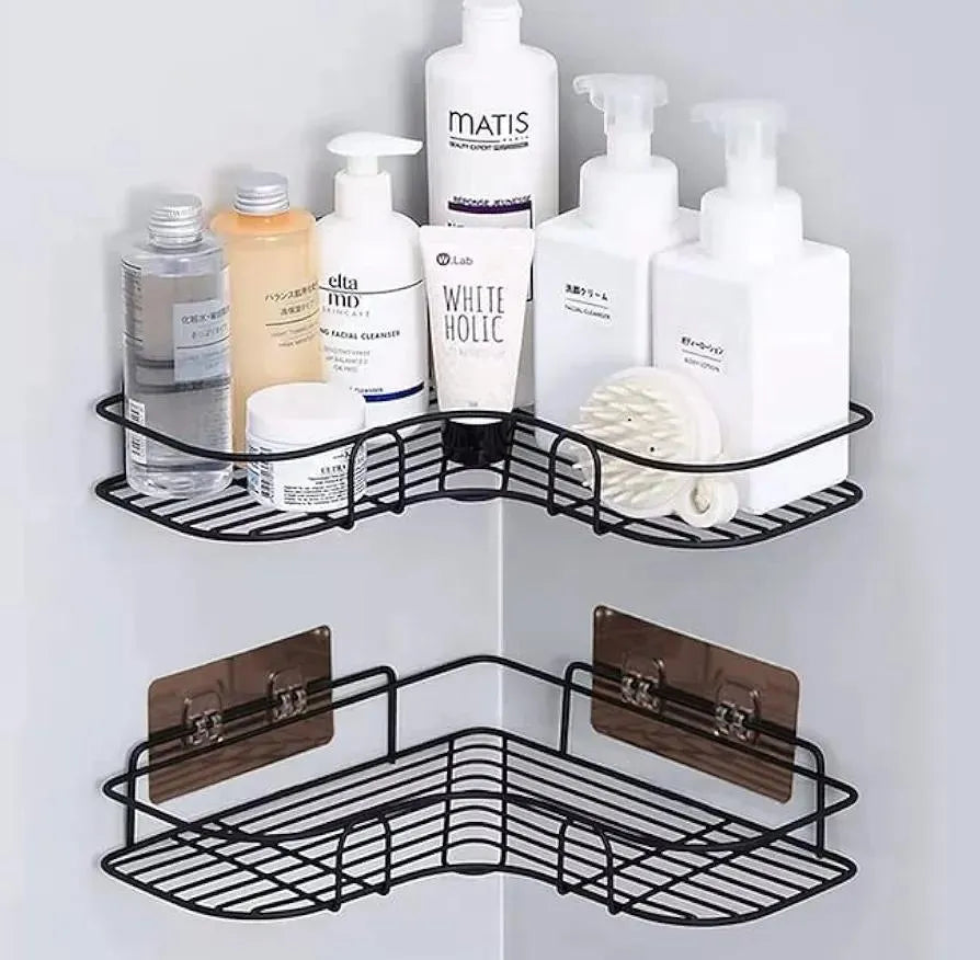 Corner Bathroom Shelves - 1 Pc Space-Saving Design