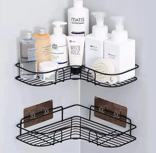 Corner Bathroom Shelves - 1 Pc Space-Saving Design