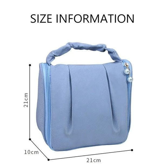 Chic Women's Blue Polyester Hand Bag 21x10x21cm