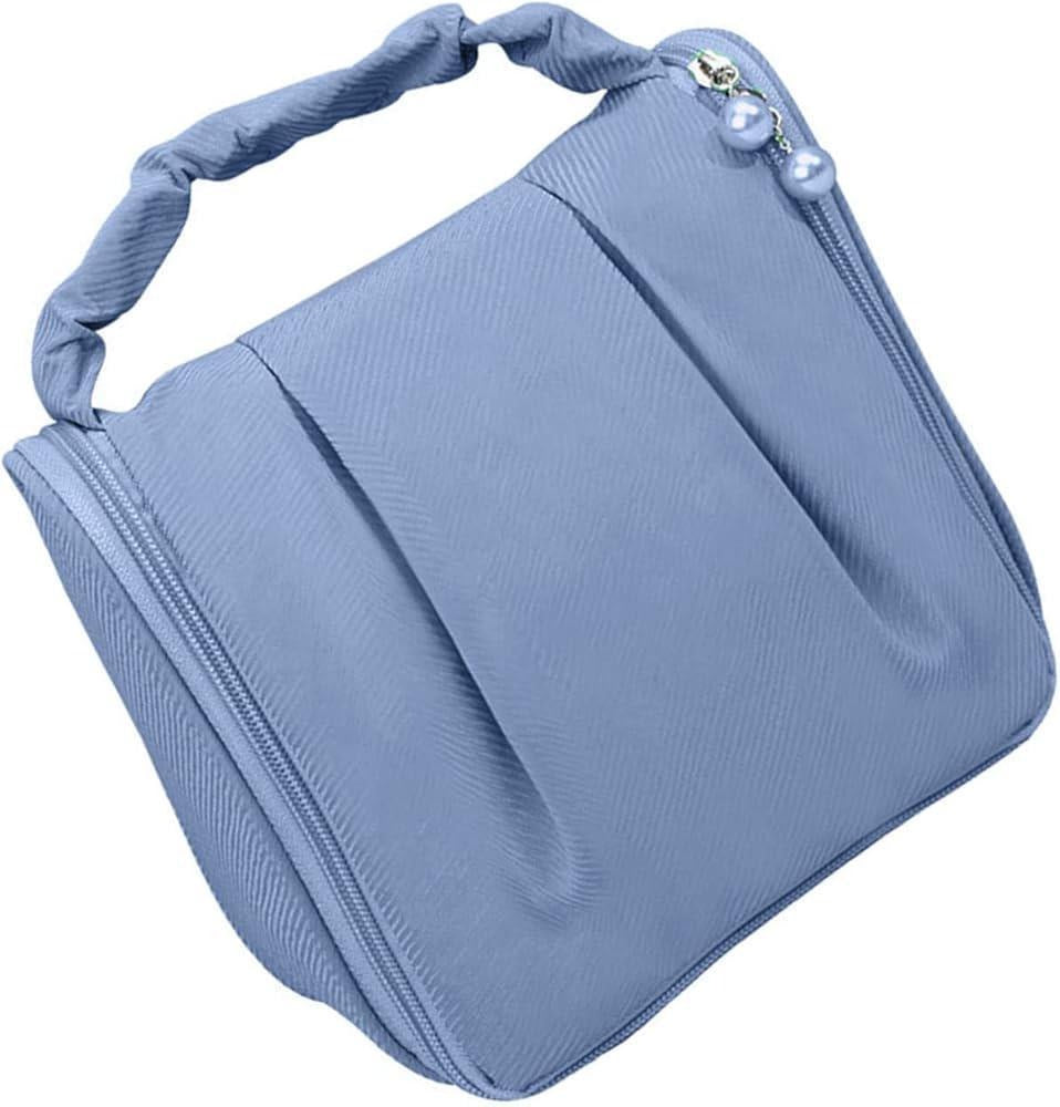 Chic Women's Blue Polyester Hand Bag 21x10x21cm