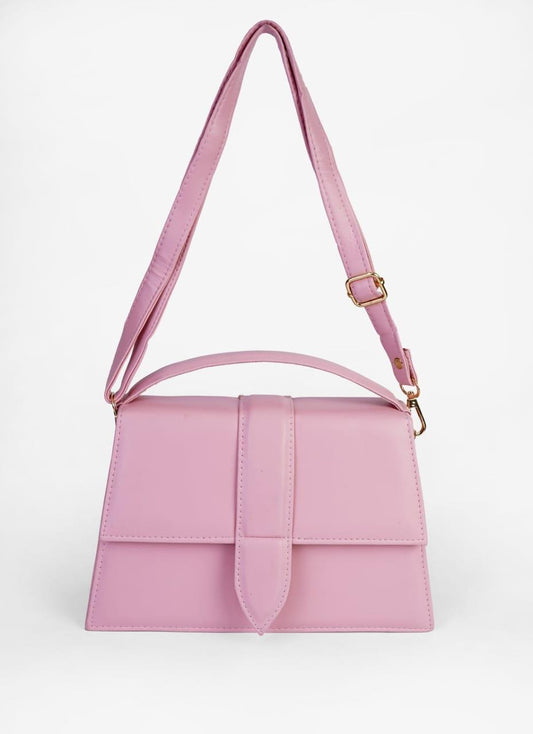 Crossbody Bag for Girls, PU Leather, Minimalist Design