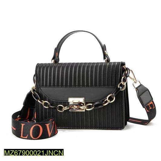 Nylon Plain Hand Bag in Assorted Color